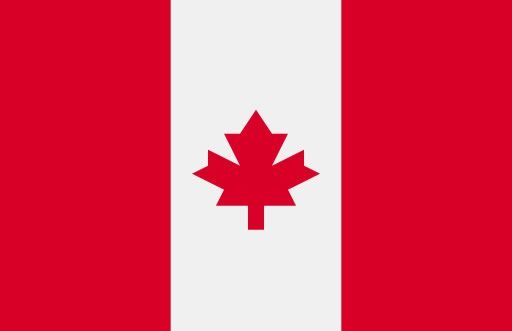 Bandeira do Canadá Turvicam Bandeira do Canadá Turvicam